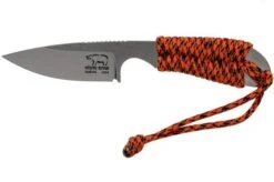 White River Knives M1 Backpacker Orange Paracord Neck Knife, Kydex Sheath