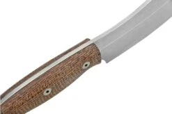 White River Camp Cleaver WRCC55-BNA Natural Burlap Micarta, Camping Knife -Knife WRCC55 BNA 05 whiteriver