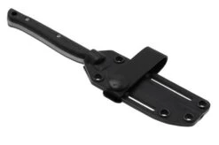 White River Exodus 3, Black Canvas Micarta, Kydex Sheath, Fixed Knife -Knife WREX 3 BCM 06 whiteriver