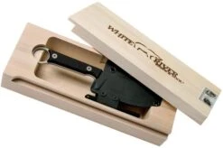 White River Knives FC3.5 Pro, Black Textured G10 Handle -Knife WRFC35 PRO TBL 08 white river knives