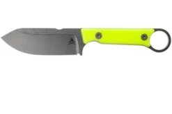 White River Knives FC3.5 Pro Firecraft Survival Knife Yellow G10, Kydex Sheath With Firesteel