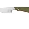 White River M1 Backpacker Pro WRM1-TGO Green/Orange G10, Kydex Sheath, Neck Knife