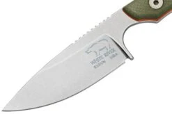 White River M1 Backpacker Pro WRM1-TGO Green/Orange G10, Kydex Sheath, Neck Knife -Knife WRM1 TGO 03 whiteriver