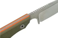 White River M1 Backpacker Pro WRM1-TGO Green/Orange G10, Kydex Sheath, Neck Knife -Knife WRM1 TGO 05 whiteriver