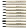 Yoshiharu W-10 Mitomoto Japanese Wood Carving Knives, Set Of 10 In Cloth Pouch