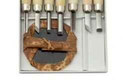 Yoshiharu L-7 Maruichi Japanese Wood Carving Knives, Set Of 7 With Baren -Knife YSH 026 03 yoshiharu